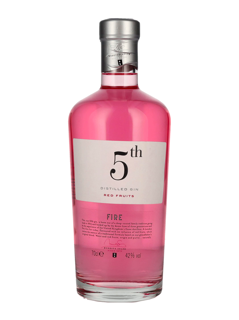 5th Fire Distilled Gin Red Fruits