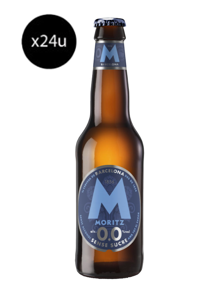 Moritz 0’0 sin alcohol 33cl