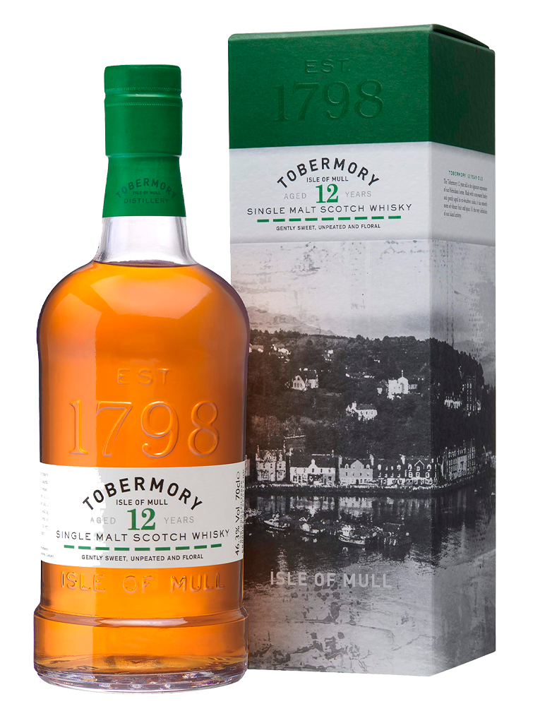 Tobermory 12 años single malt