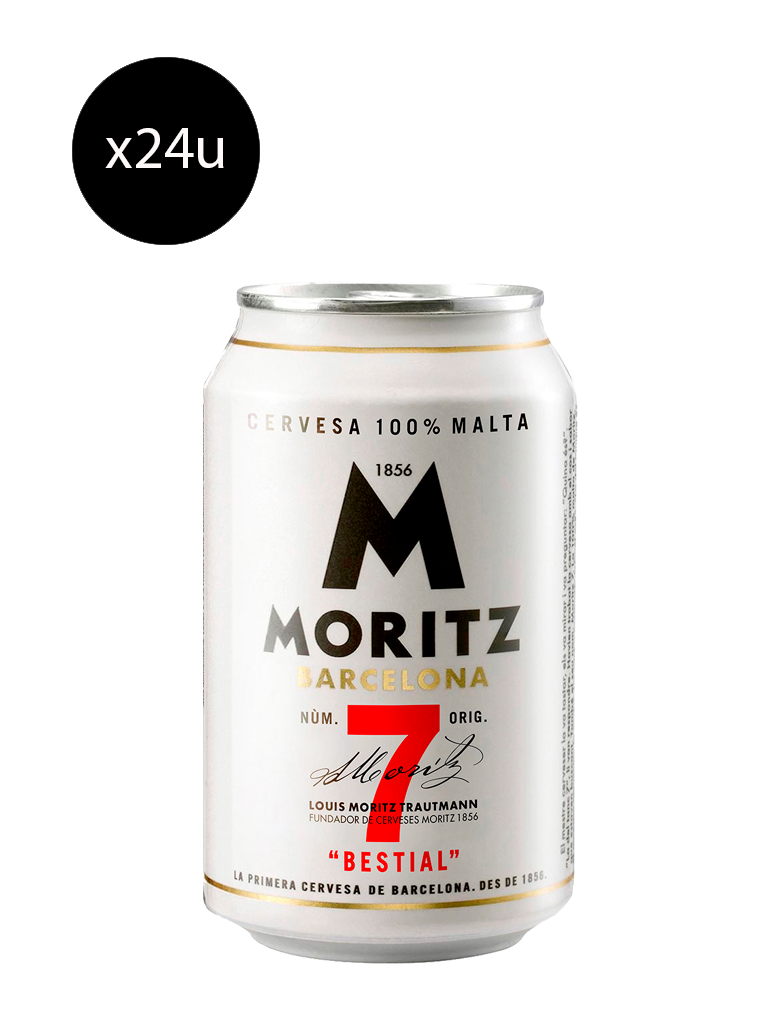 Moritz 7 llauna 33cl
