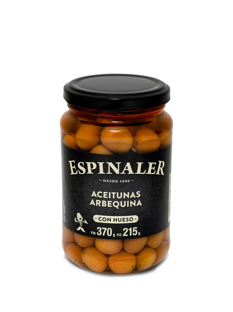 Espinaler Aceitunas Arbequinas 370grs