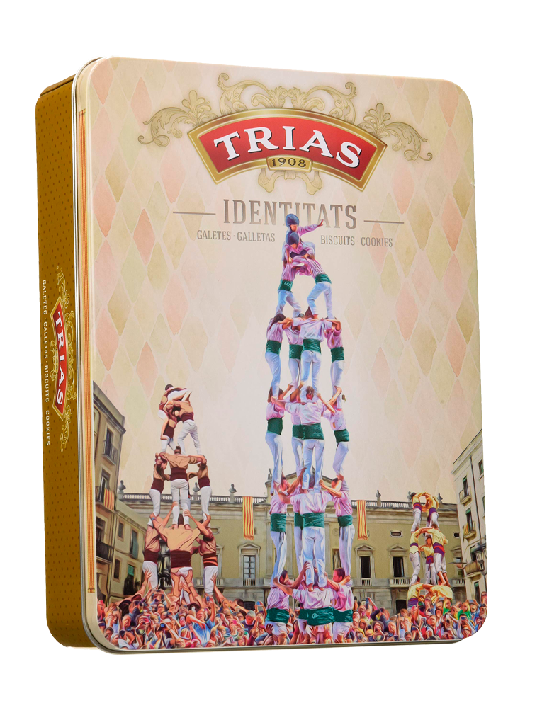 Trias Assortit Identitats Castellers Llauna 175g