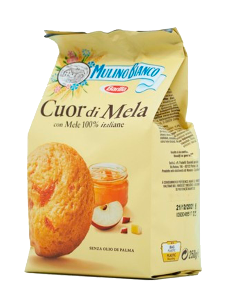 Mulino Bianco Cuor di Mela 250grs