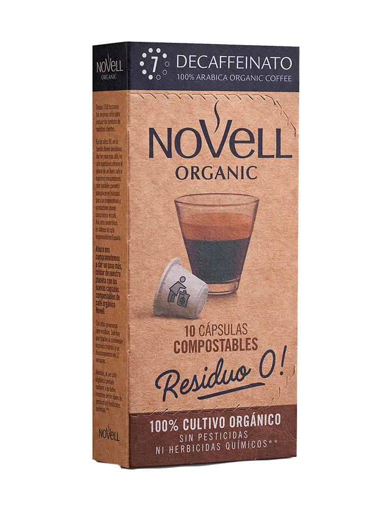 Novell Descafeinado 10 cápsulas