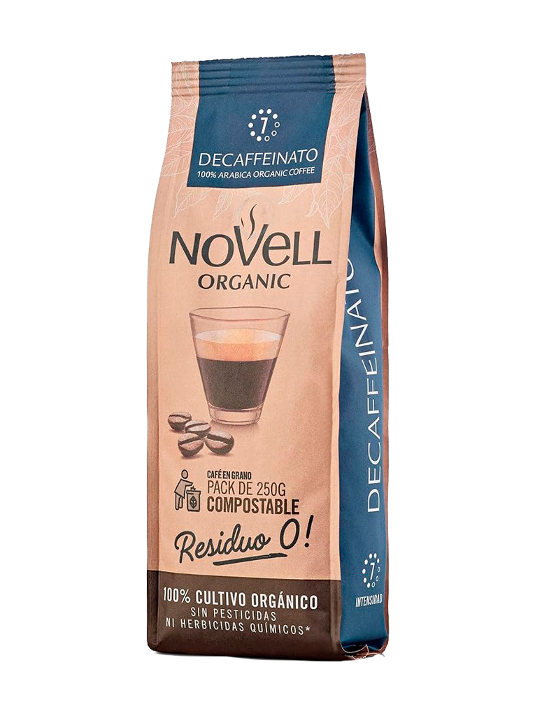 Novell Descafeinado ECO en grano