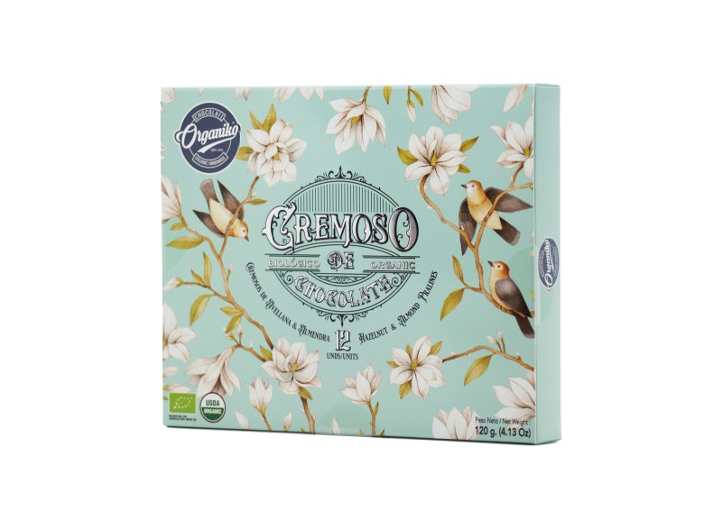 Organiko Bombons Xocolata Avellana & Ametlla