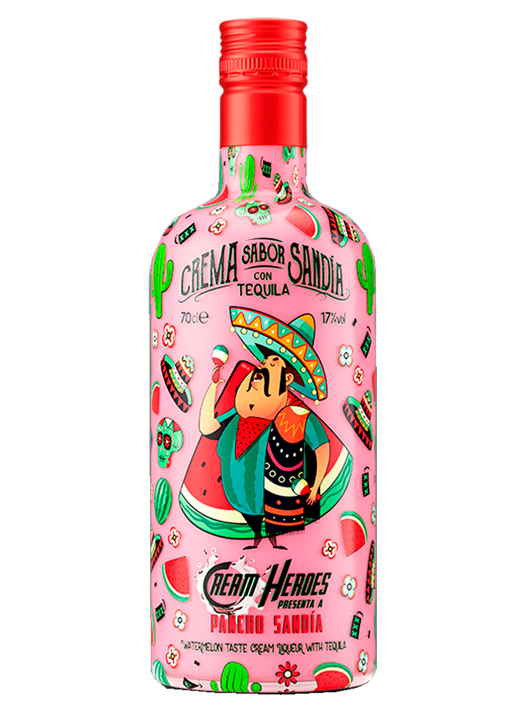 Crema Tequila sabor Sandía Pancho