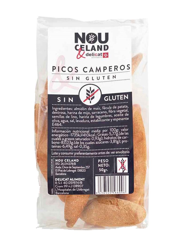 Espiga Blanca Picos Camperos Sin Gluten