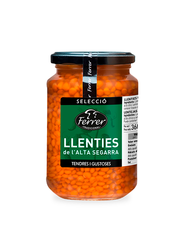 Ferrer Lentejas del Alta Segarra