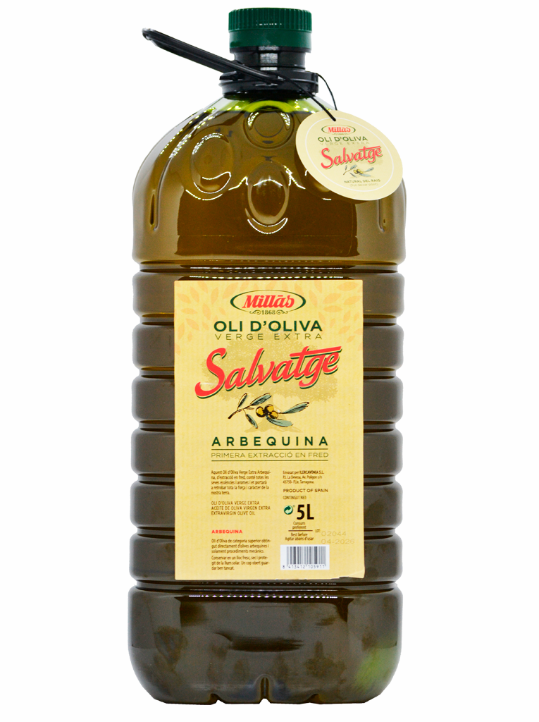 Millás Aceite Virgen Extra Salvatge Garrafa 5L