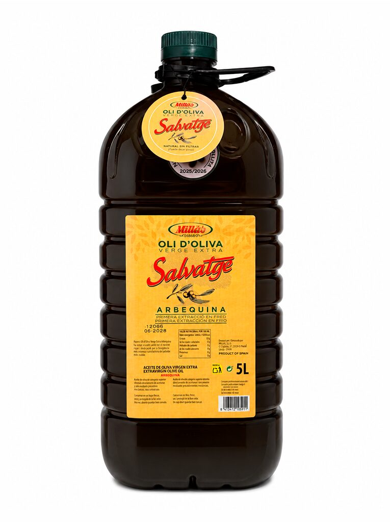 Millás Oli Verge Extra Salvatge Garrafa 3L