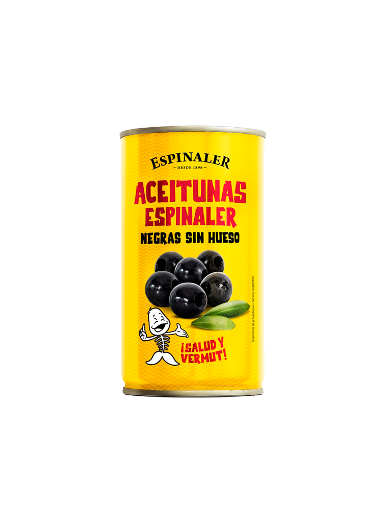 Espinaler Aceitunas Negras Sin Hueso