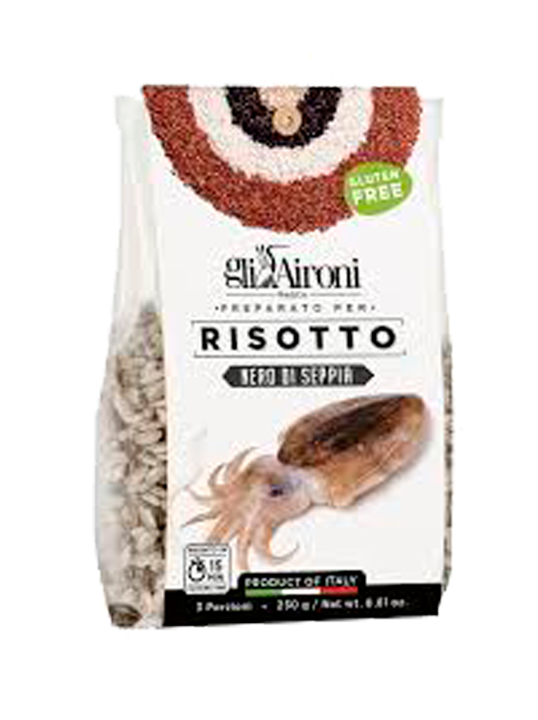 Gli Aironi Risotto Nero di Seppia
