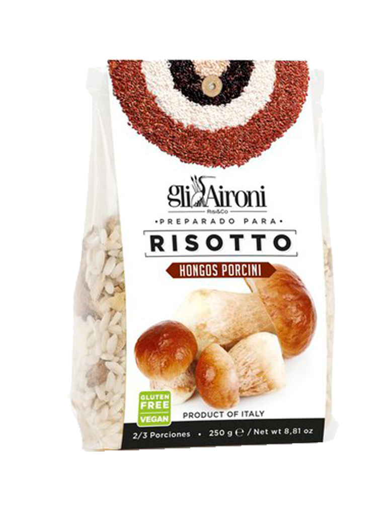 Gli Aironi Risotto con Setas