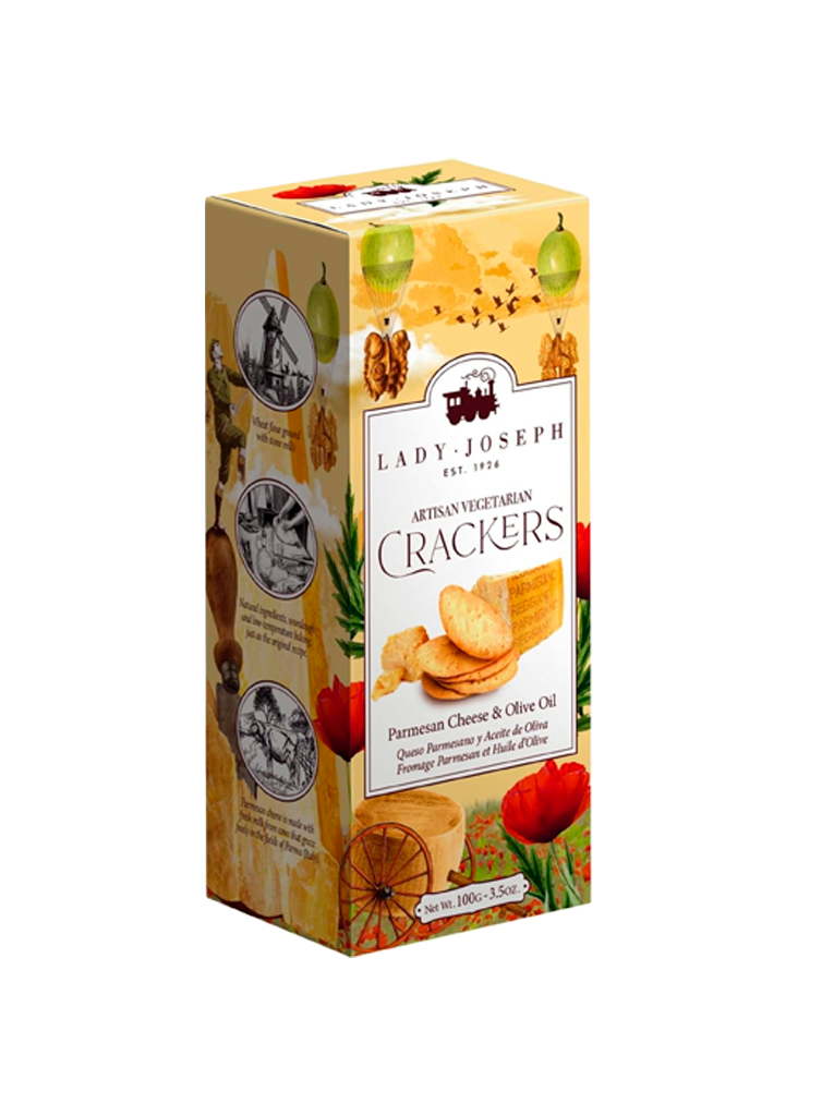 Lady Joseph Crackers Queso Parmesano