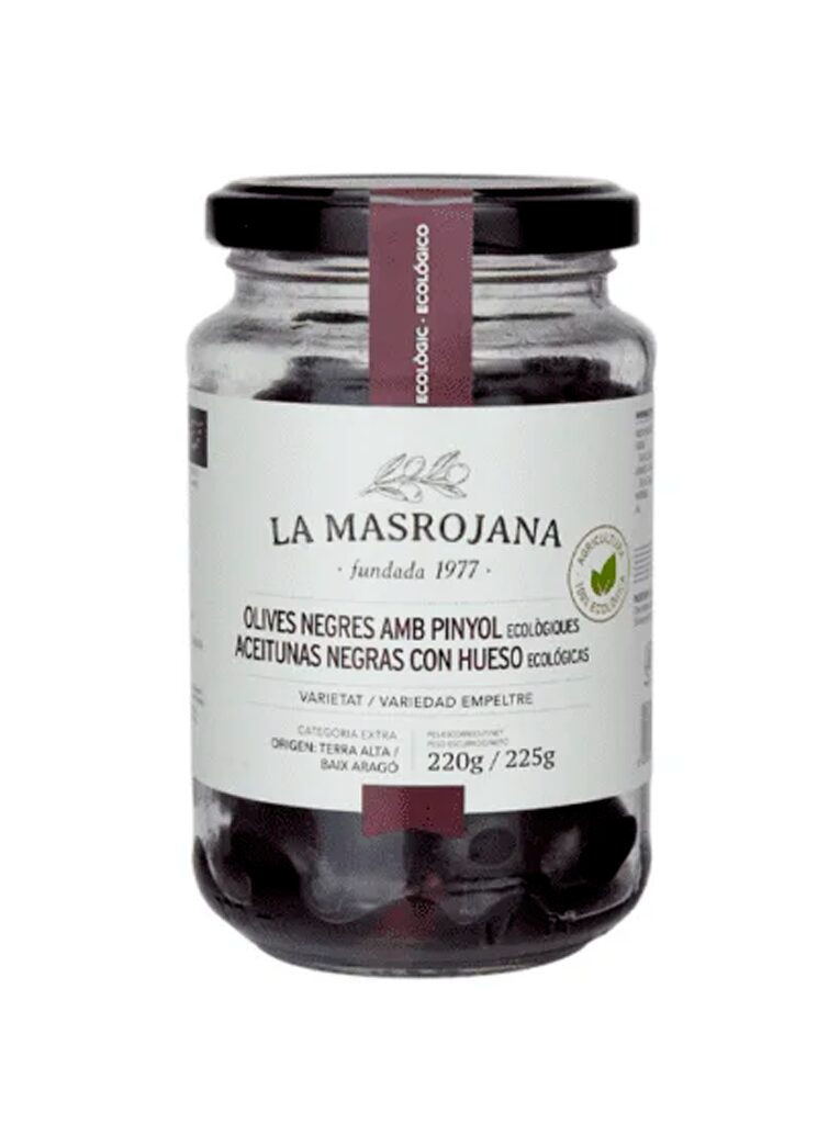 La Masrojana Aceitunas Negras Ecológicas