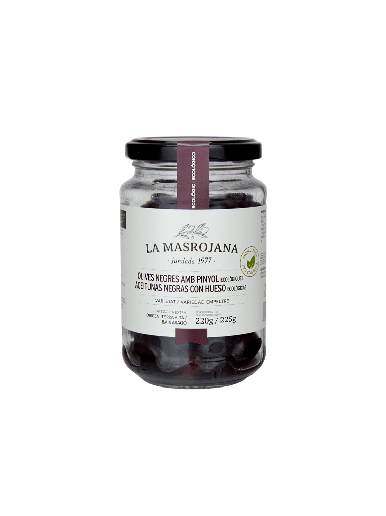 La Masrojana Aceitunas Negras Ecológicas