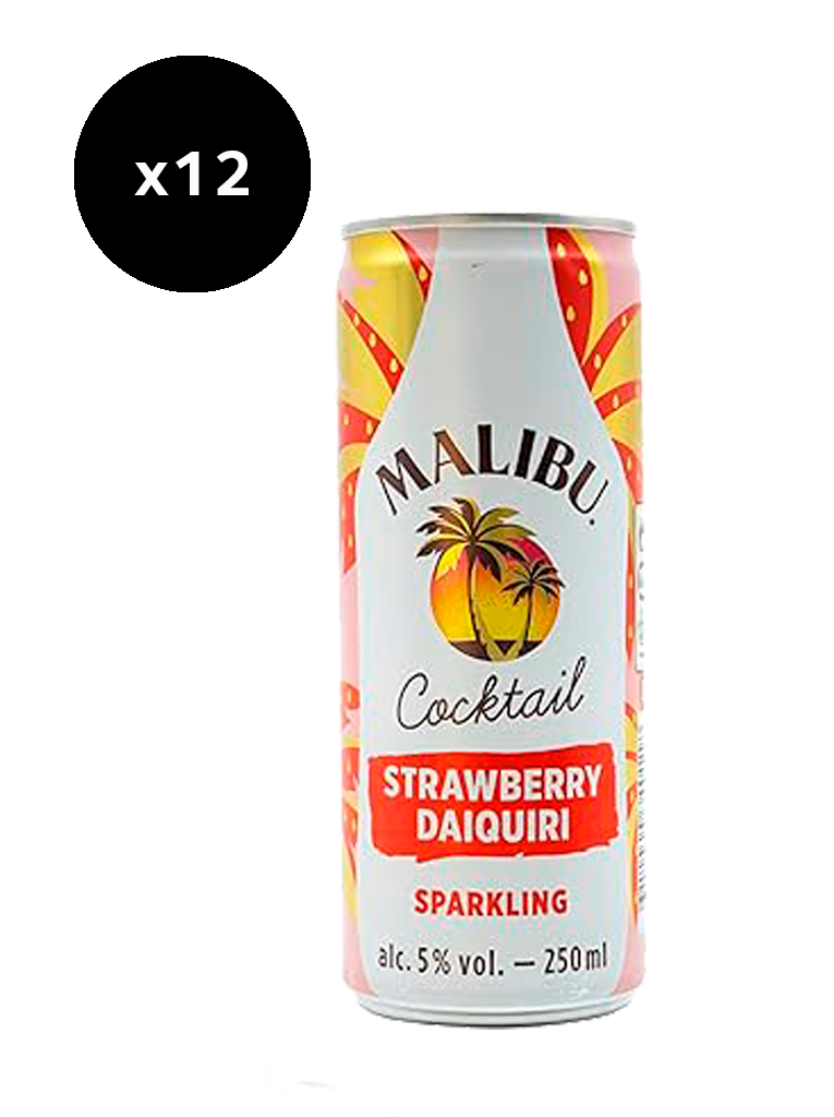 Malibu Strawberry Daiquiri Llauna 250ml