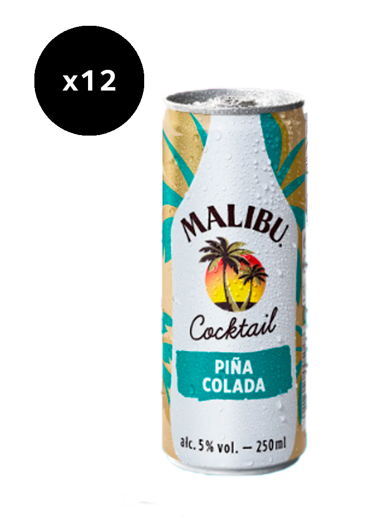 Malibu Pinya Colada llauna 250ml