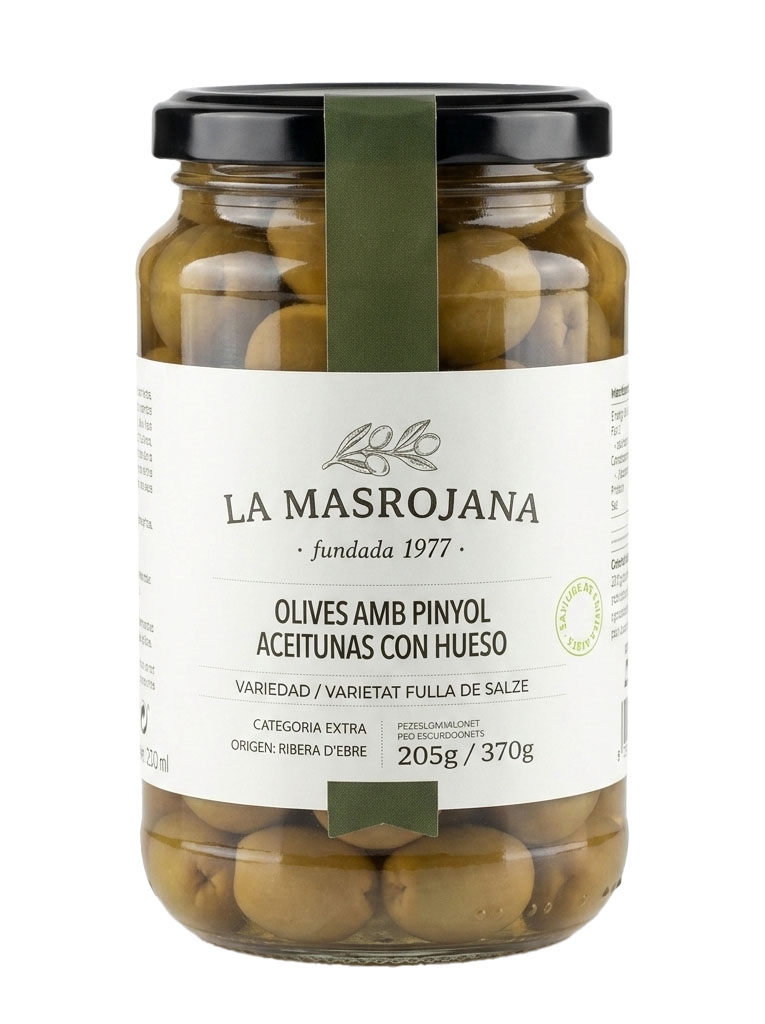 La Masrojana Aceitunas Hoja de Sauce