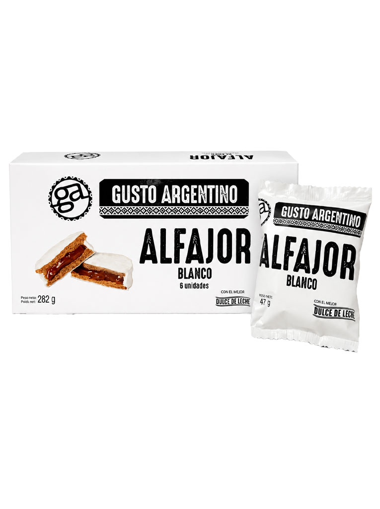 Gusto Argentino Alfajor Blanco