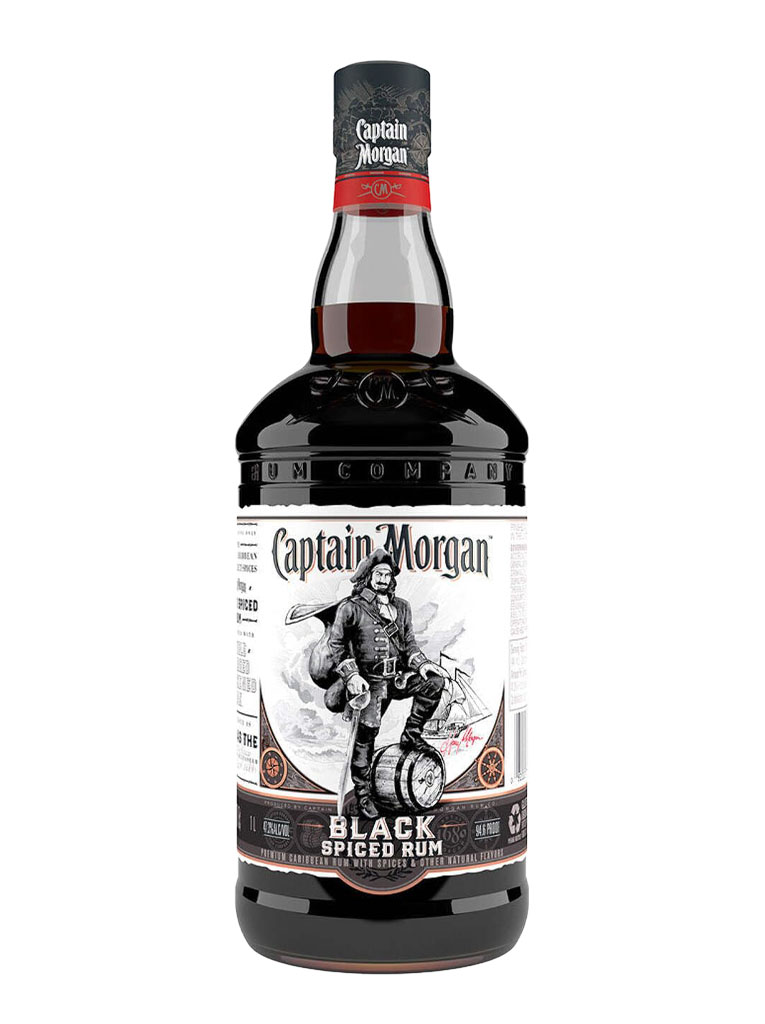 Capitan Morgan Black Spiced 1L