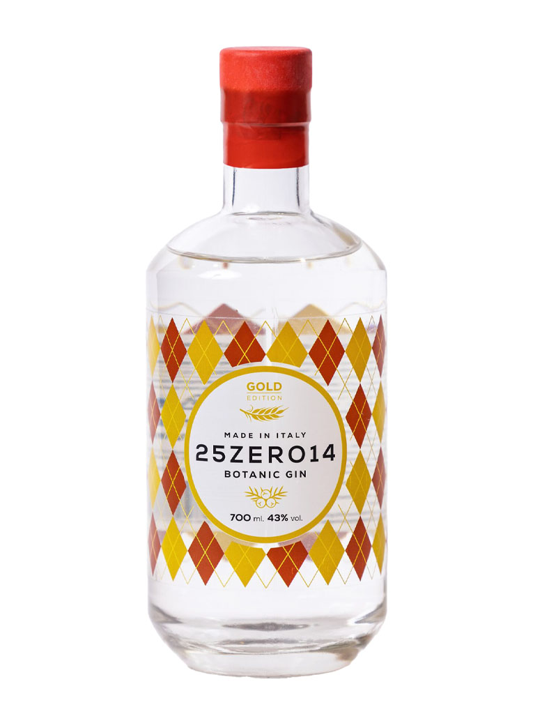 Gin 25ZERO14 Botanic Gold Edition