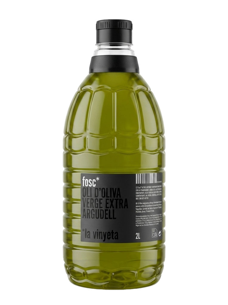 La Vinyeta Oli d’Oliva Fosc Argudell Garrafa 2L
