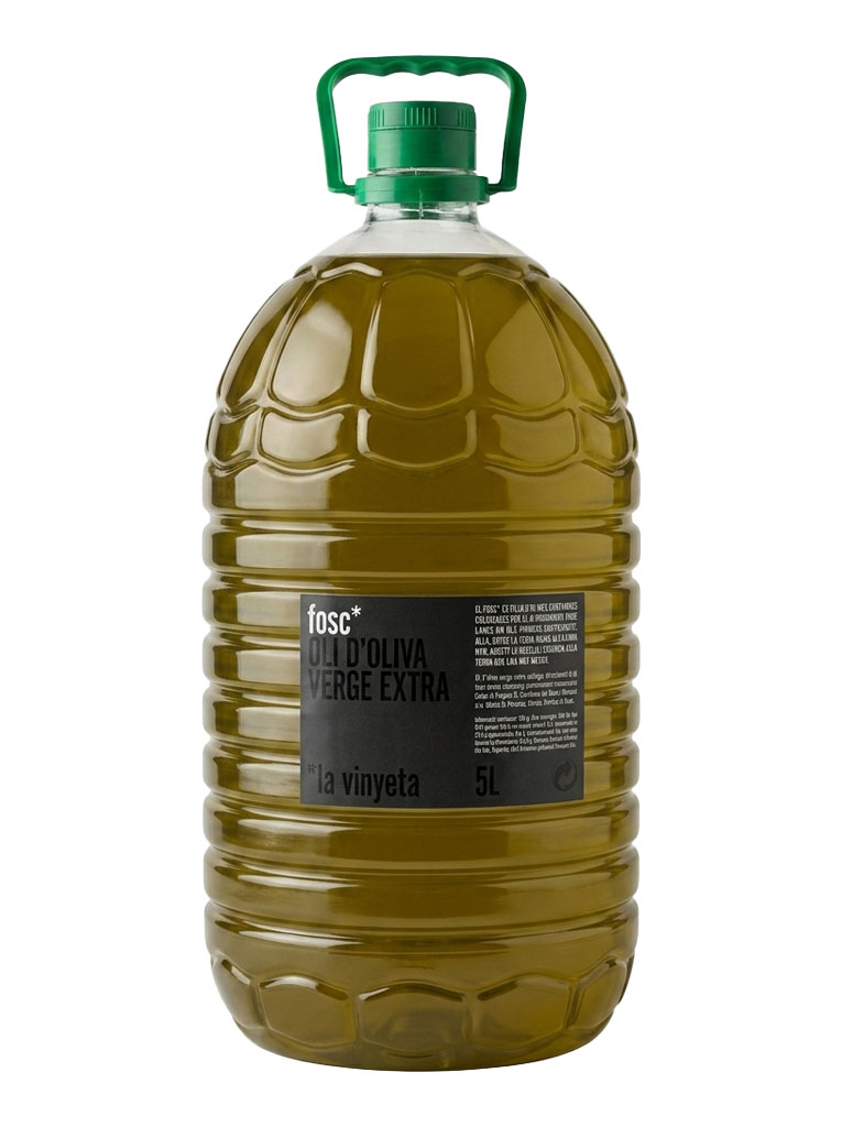 La Vinyeta Oli d’Oliva Fosc Argudell Garrafa 5L