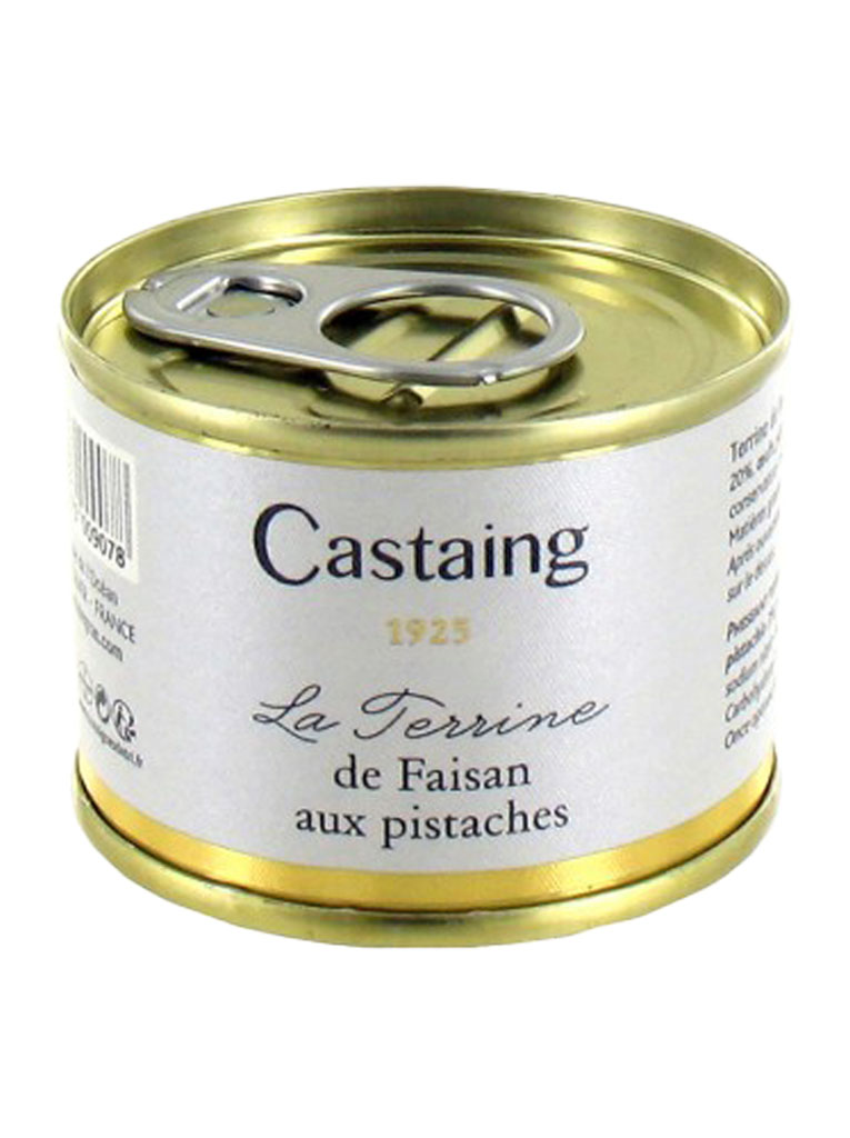 Castaing Terrina de Faisán con Pistachos