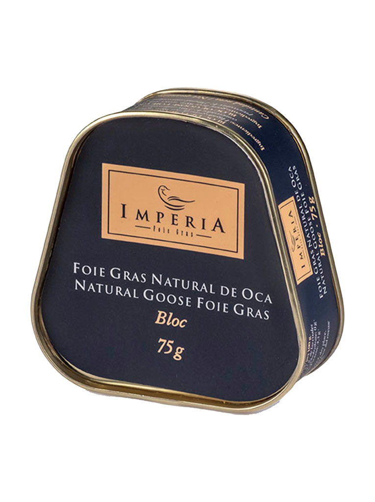 Imperia Bloc de Foie Gras de Oca Natural