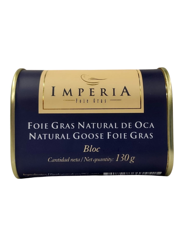 Imperia Bloc de Foie Gras de Oca Natural