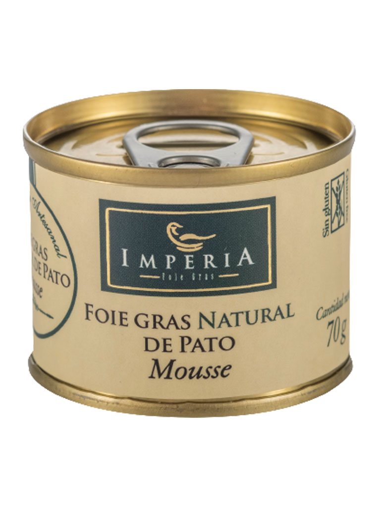 Imperia Mousse de Foie Gras de Pato Natural