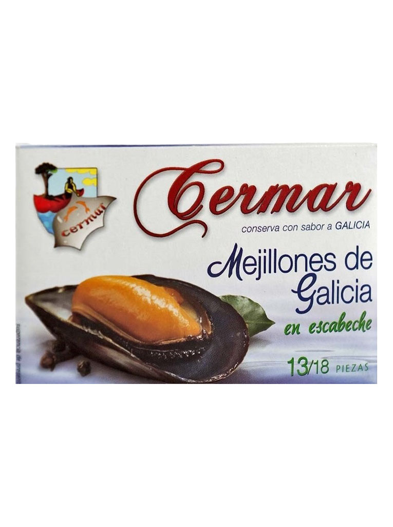 Cermar Mejillones en Escabeche 13/18