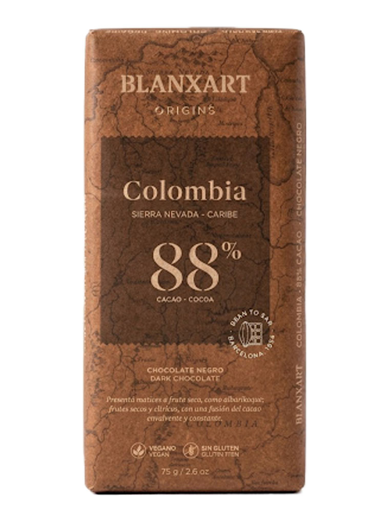 Blanxart Xocolata Negra Colòmbia 88%