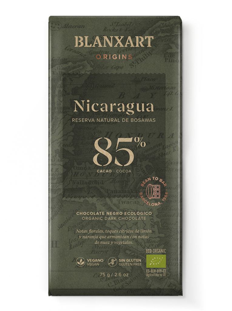 Blanxart Xocolata Negra Nicaragua 85%