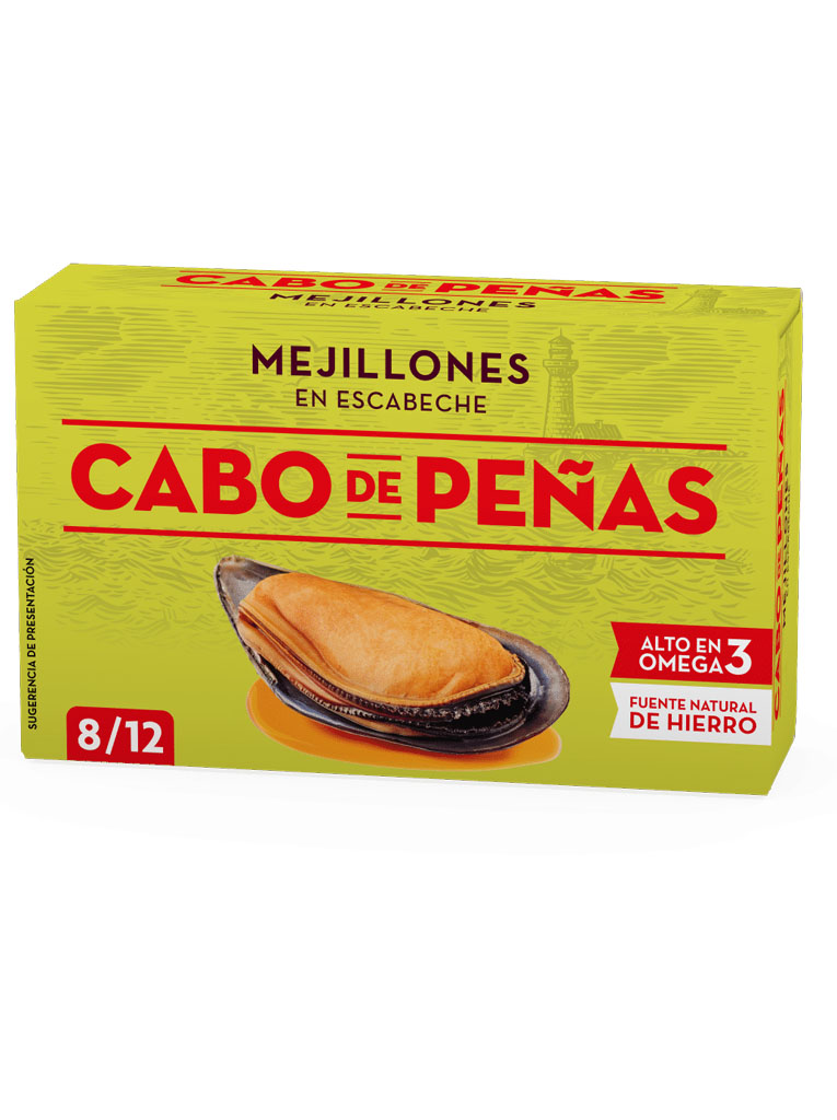 Cabo de Peñas Musclos en Escabetx 8/12
