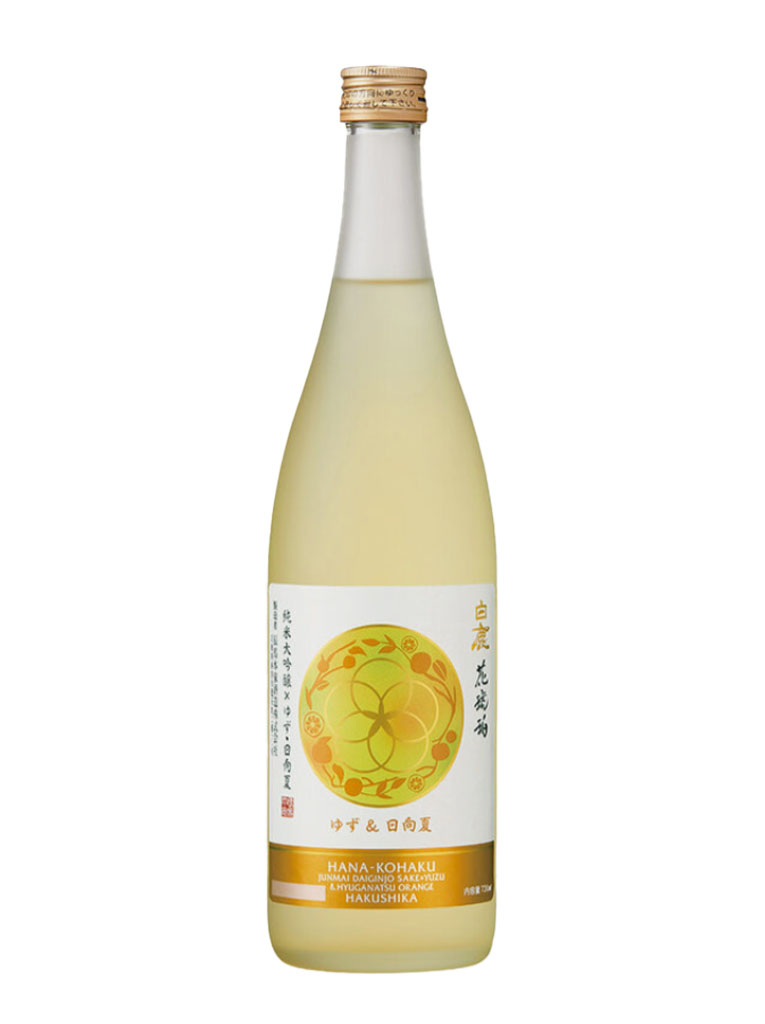 Hakushika Yuzu Hana-Kohaku Sake