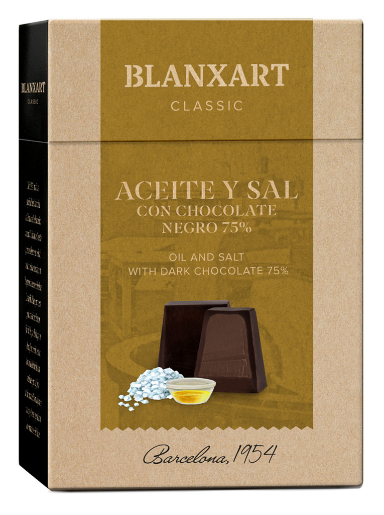 Blanxart Oli i Sal amb Xocolata Negra 75%