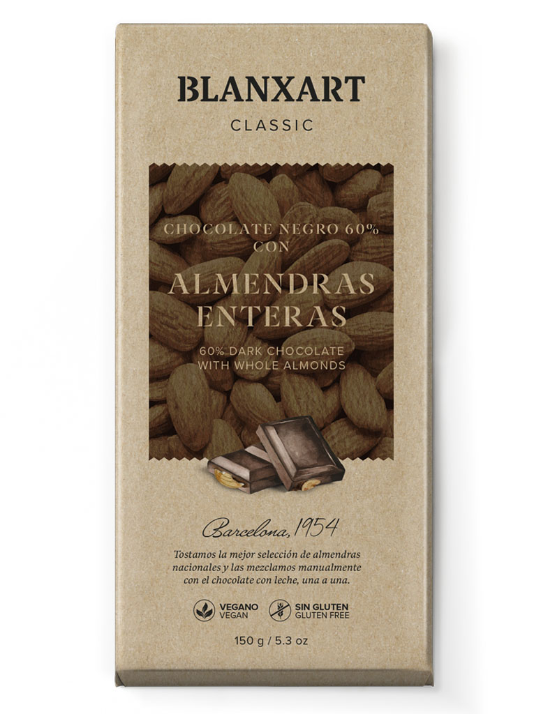 Blanxart Xocolata Negra amb Ametlles Senceres