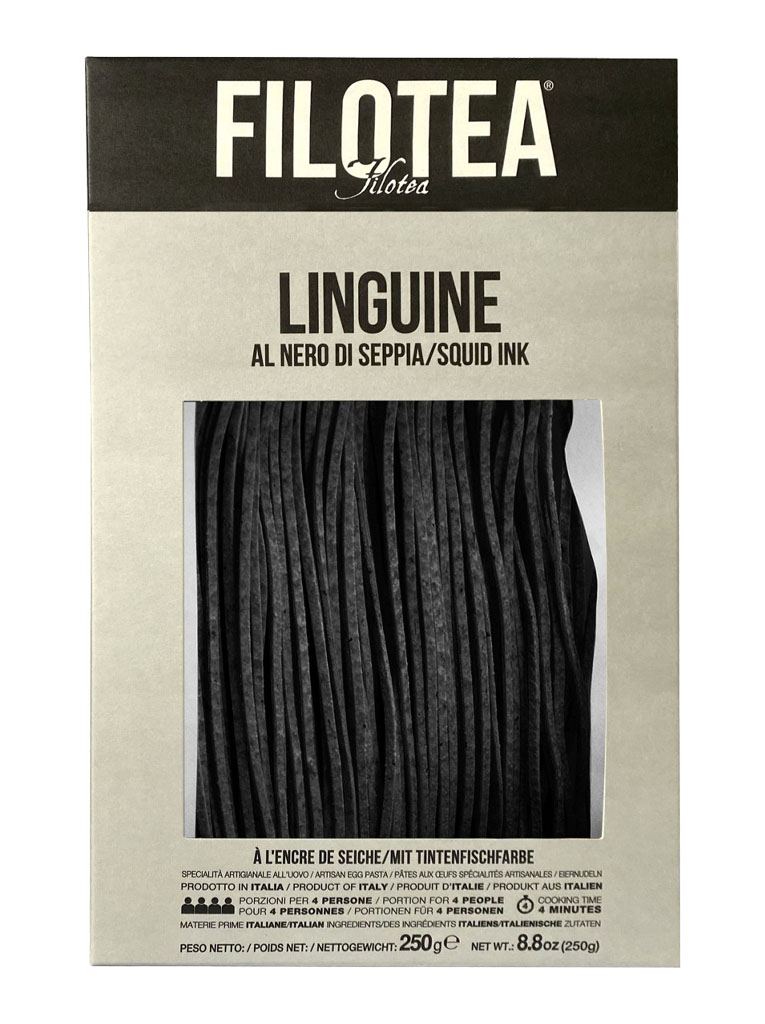 Filotea Linguine amb Tinta de Sípia