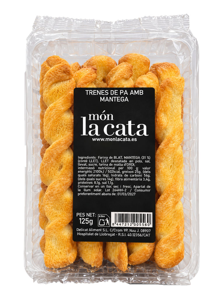 La Cata Trenzas de Pan con Mantequilla